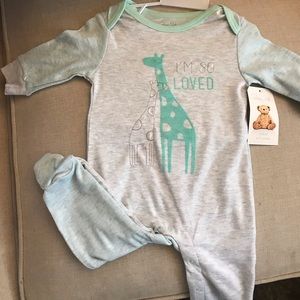 René Rofé baby Footie pajamas 6-9 months